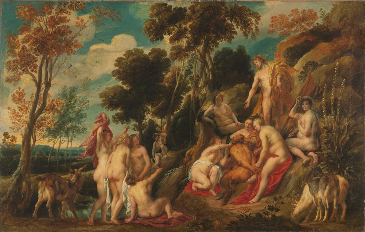 Marsyas, akit a múzsák megbüntettek alkotó: Jacob Jordaens