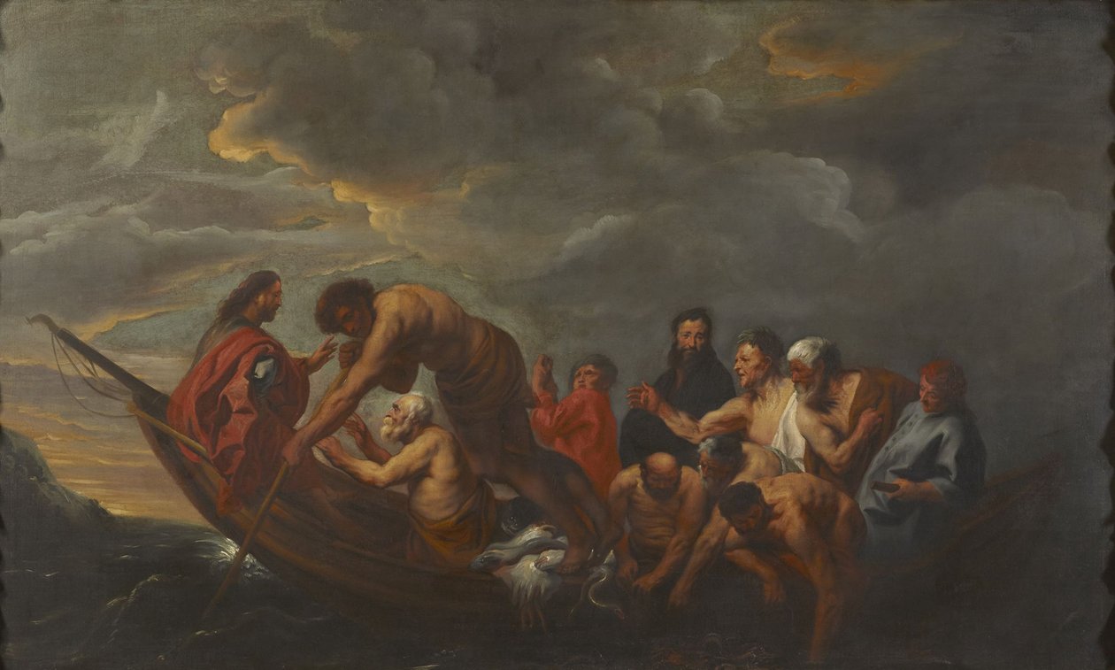 A csodálatos halfogás alkotó: Jacob Jordaens
