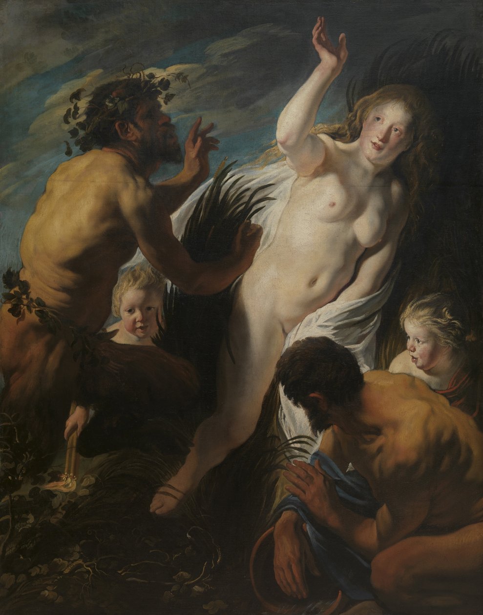 Pan és Syrinx alkotó: Jacob Jordaens