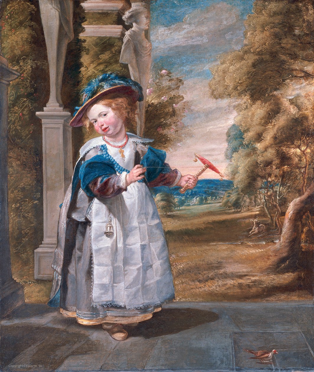Anna Catharina Jordaens portréja (1629-1676) alkotó: Jacob Jordaens