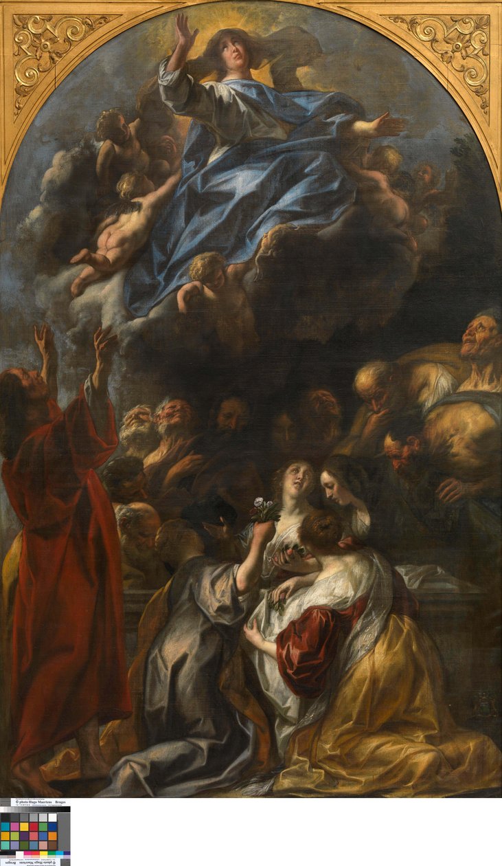 Szűz Mária mennybevétele alkotó: Jacob Jordaens