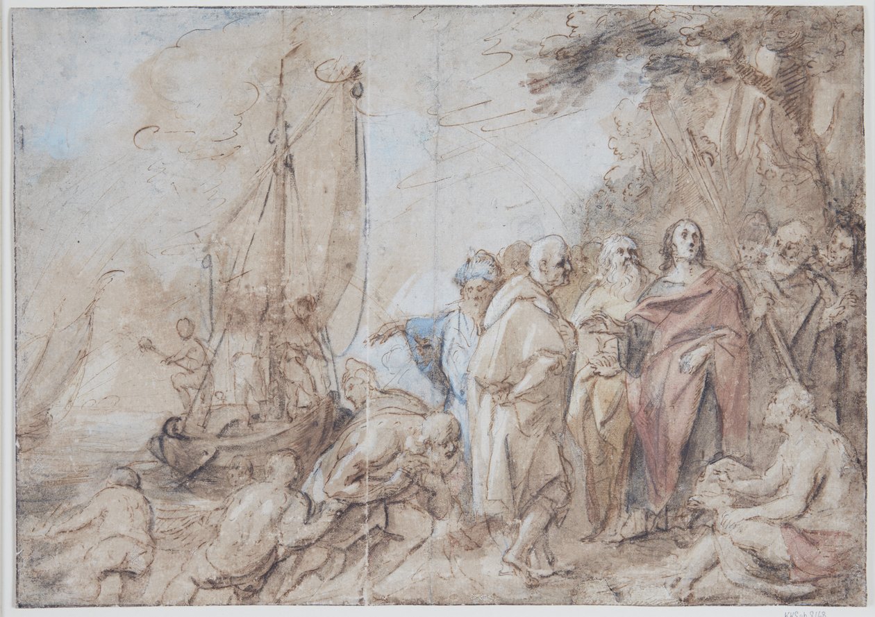 Péter és András elhívása alkotó: Jacob Jordaens
