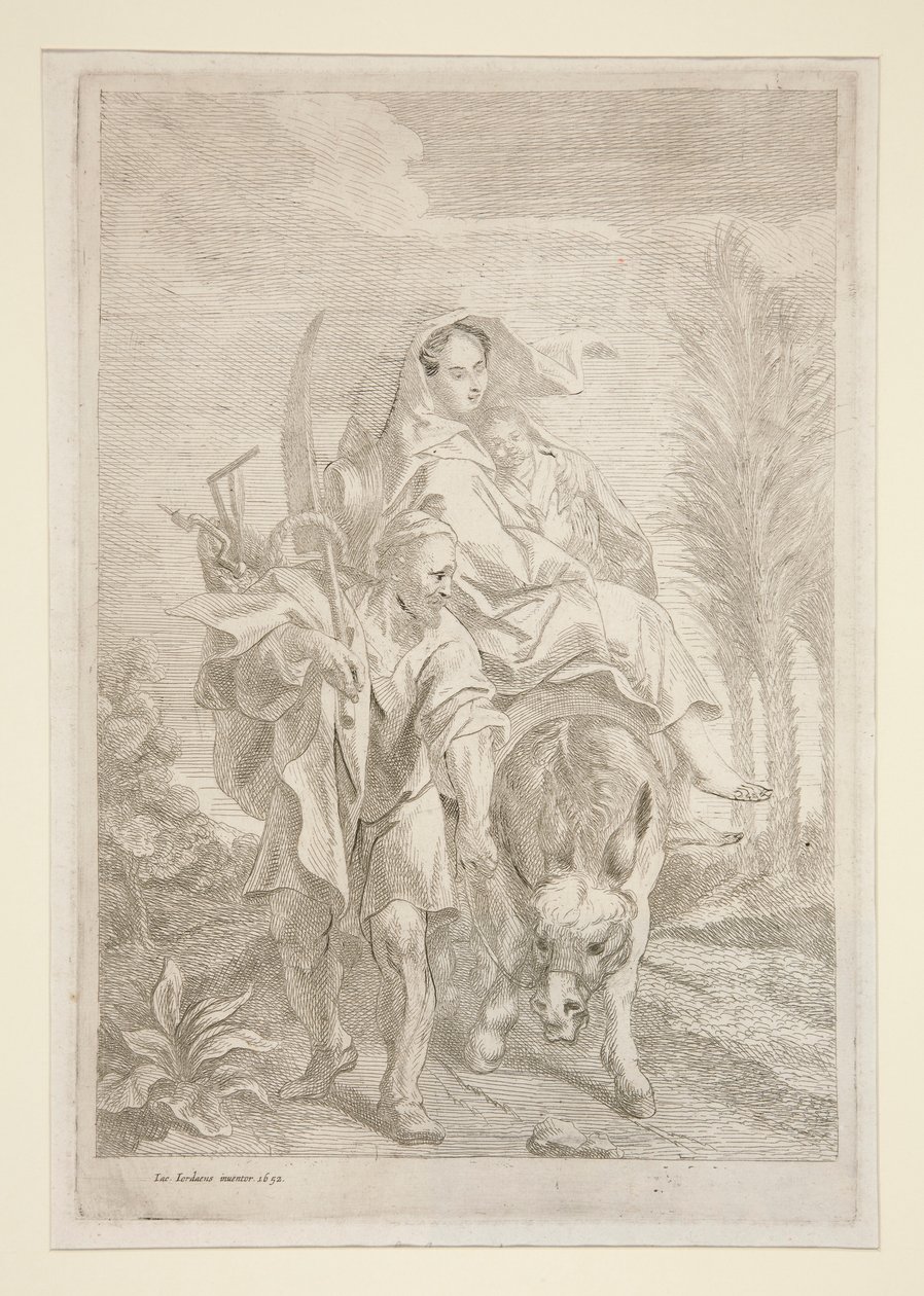 Repülés Egyiptomba alkotó: Jacob Jordaens