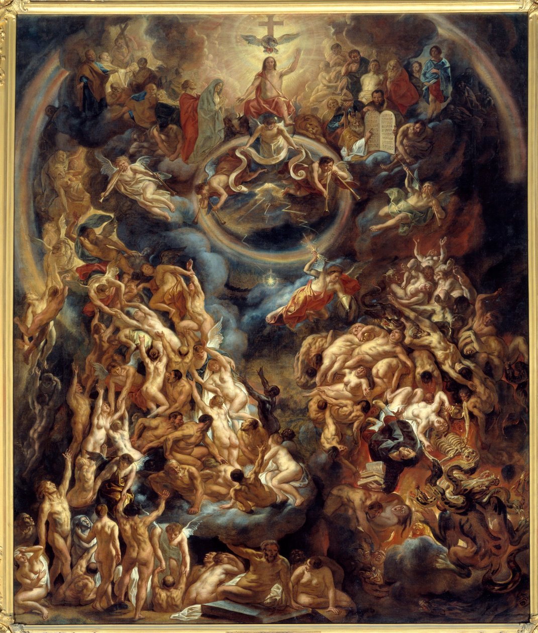 Jacob Jordaens (1593-1678) Az utolsó ítélet festménye 1653 V. 3,91x3 m alkotó: Jacob Jordaens