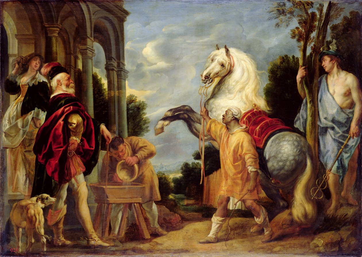 A mesterszem kövérsé teszi a lovat alkotó: Jacob Jordaens