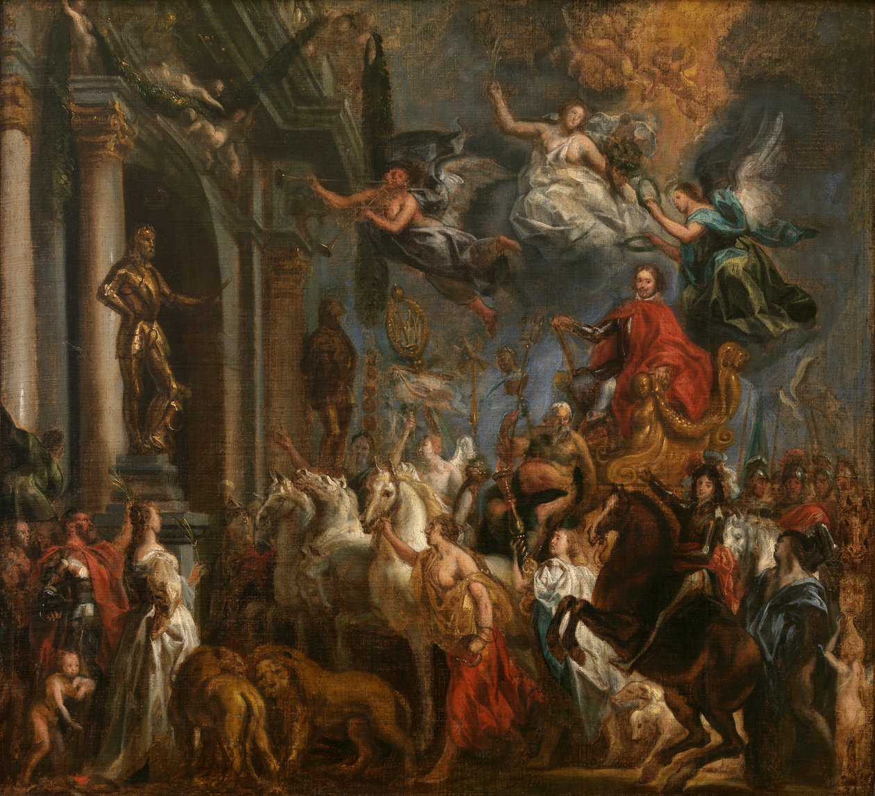 Frederik Hendrik diadala alkotó: Jacob Jordaens