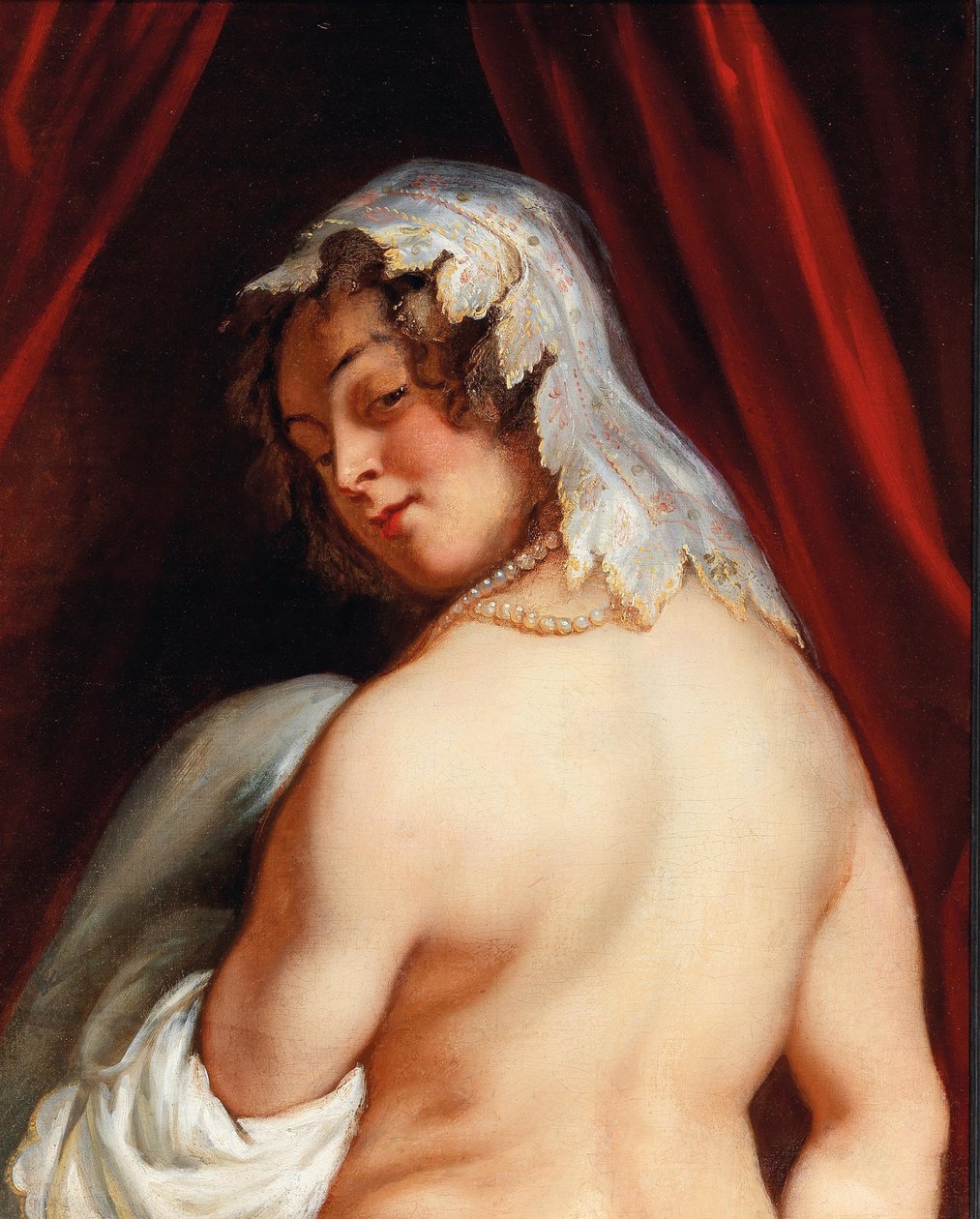 Candaules király felesége, kb. 1645. alkotó: Jacob Jordaens