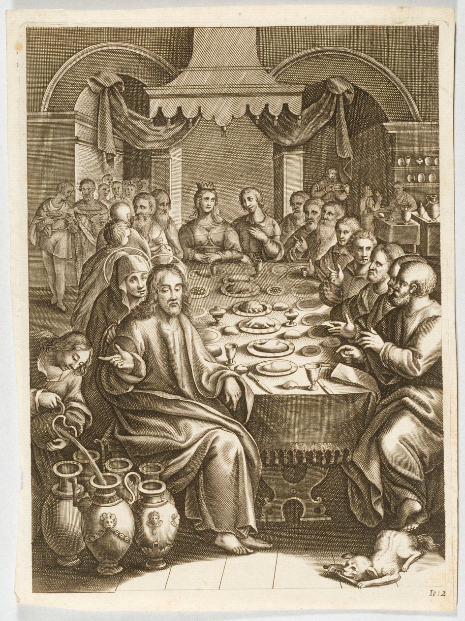 Kánai menyegző alkotó: Jacob Jordaens