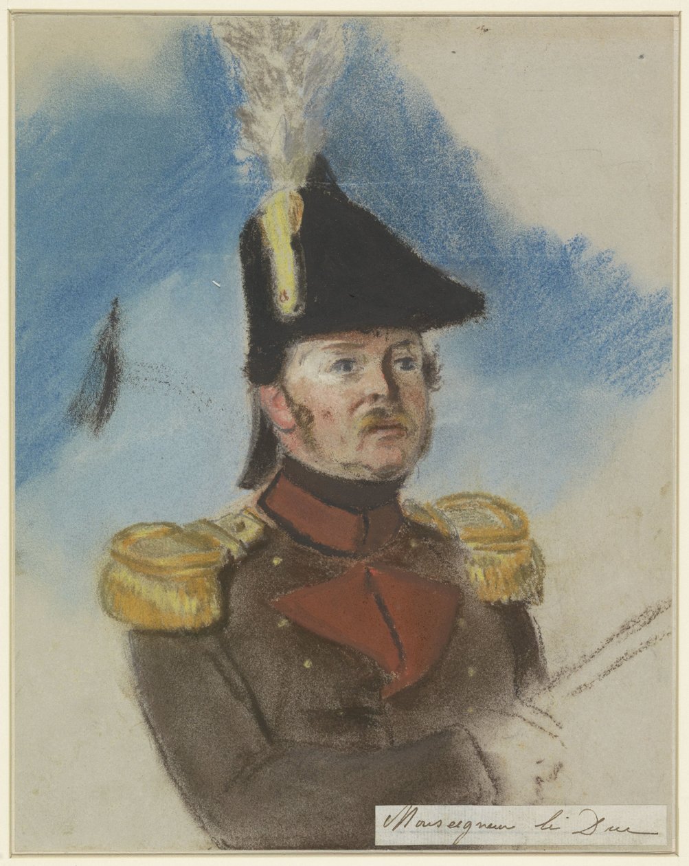Bernard szász-weimari herceg portréja alkotó: Jacob Joseph Eeckhout