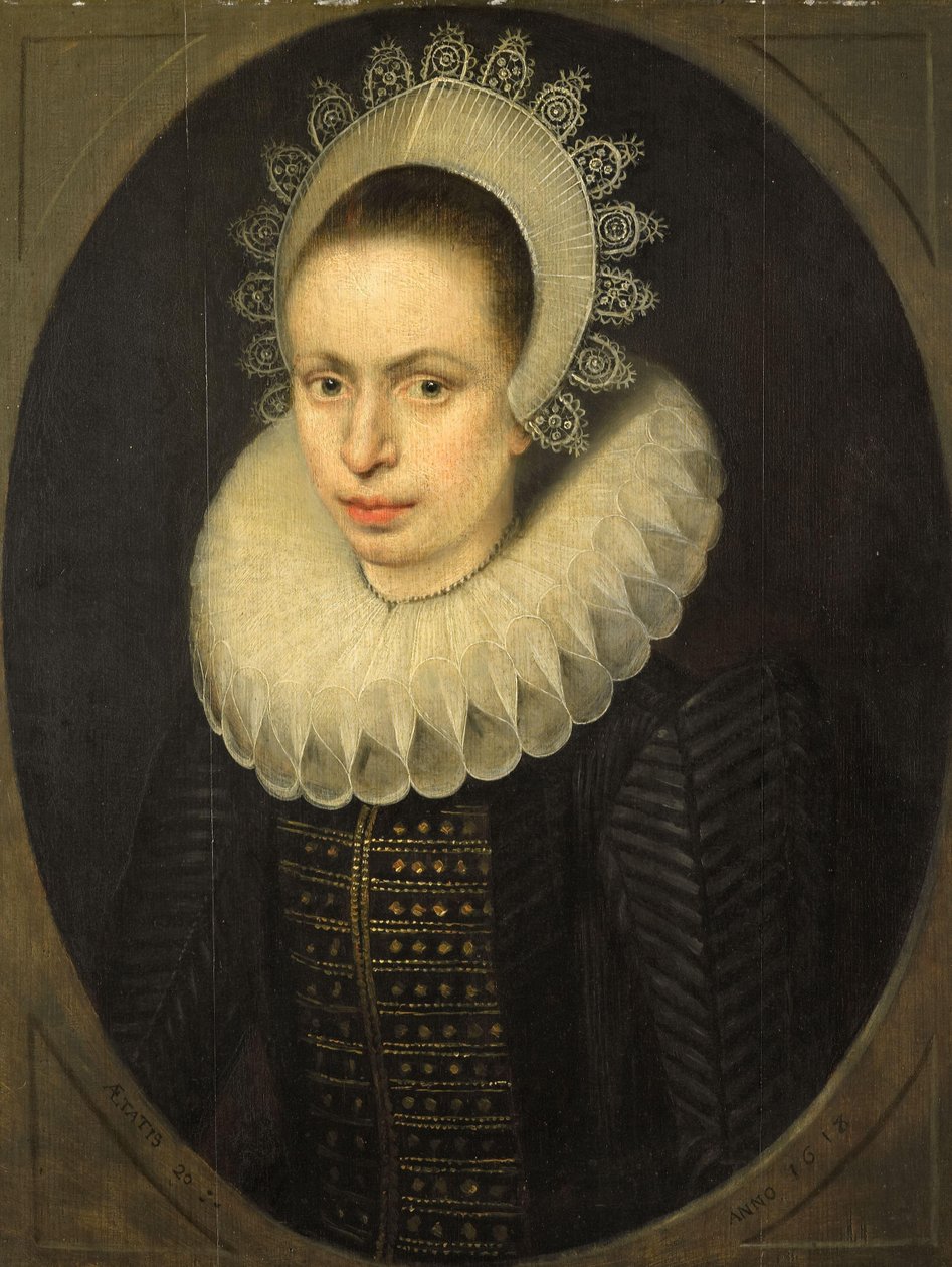 Antoinette Walleran portréja (1598-?) alkotó: Jacob Lambrechtsz Loncke