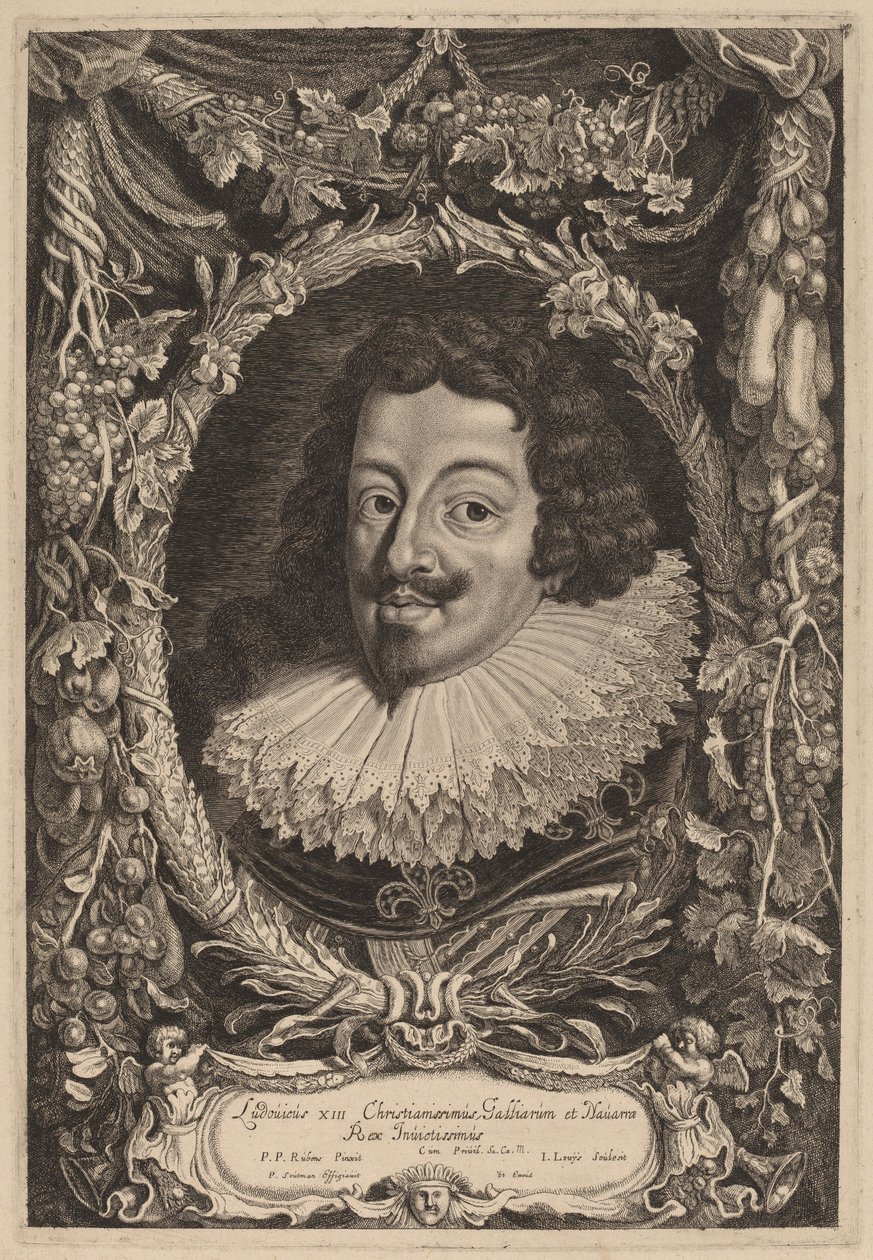 XIII. Lajos francia király alkotó: Jacob Louis after Sir Peter Paul Rubens