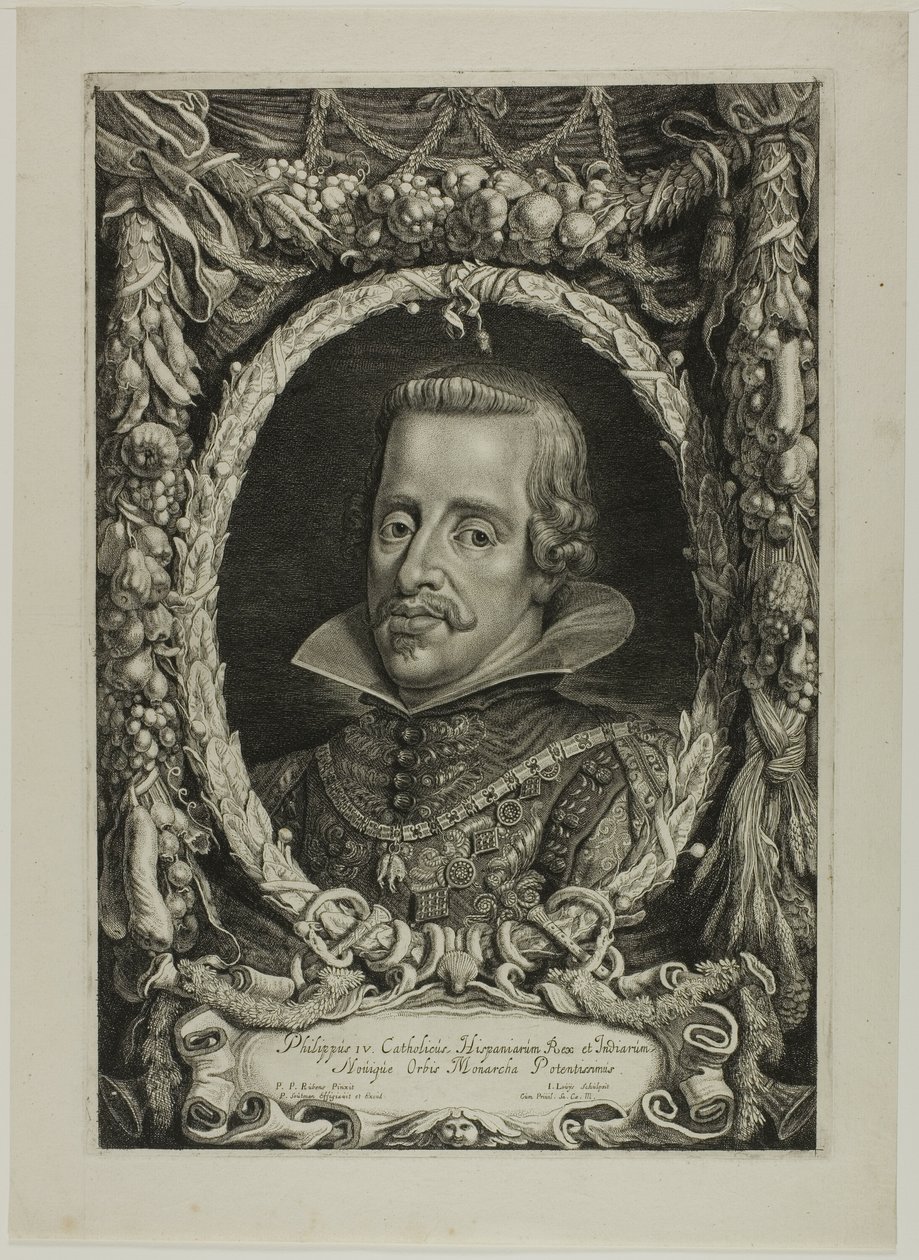 IV. Fülöp, Spanyolország királya, 12. lemez a Duces Burgundiae-tól (Burgundia hercegei) alkotó: Jacob Louys