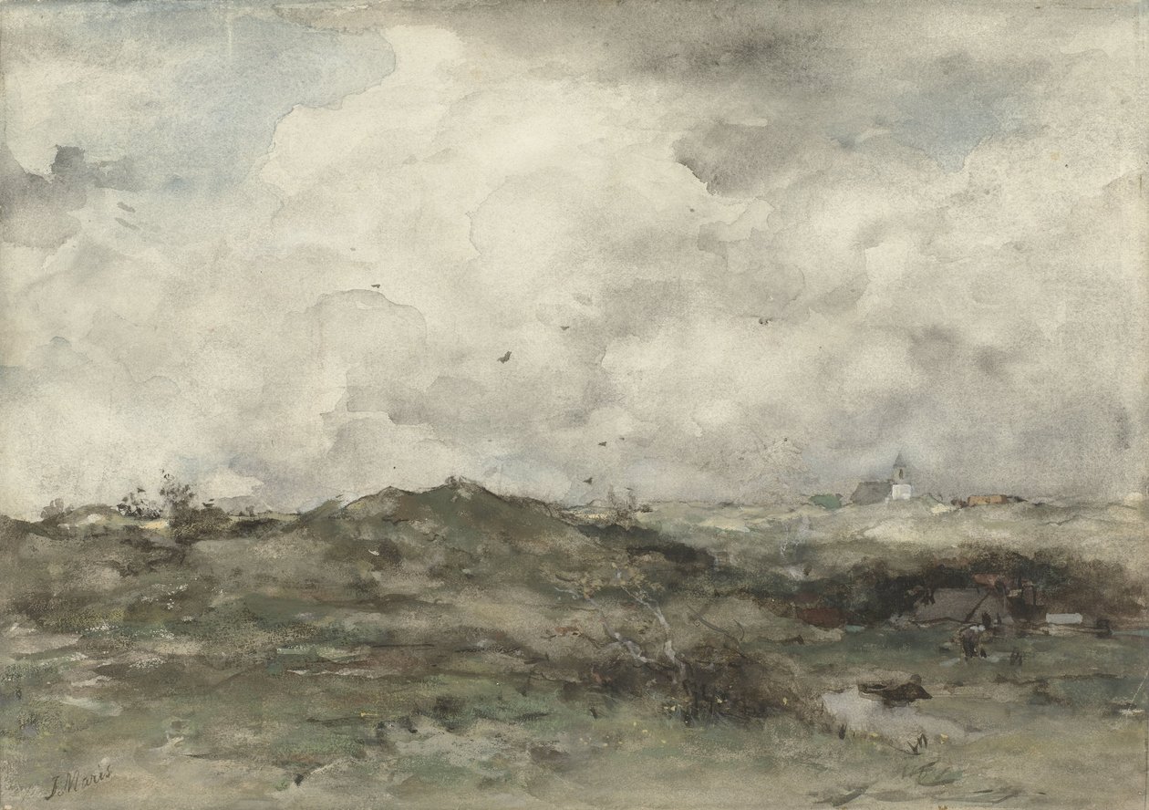 dűne táj alkotó: Jacob Maris