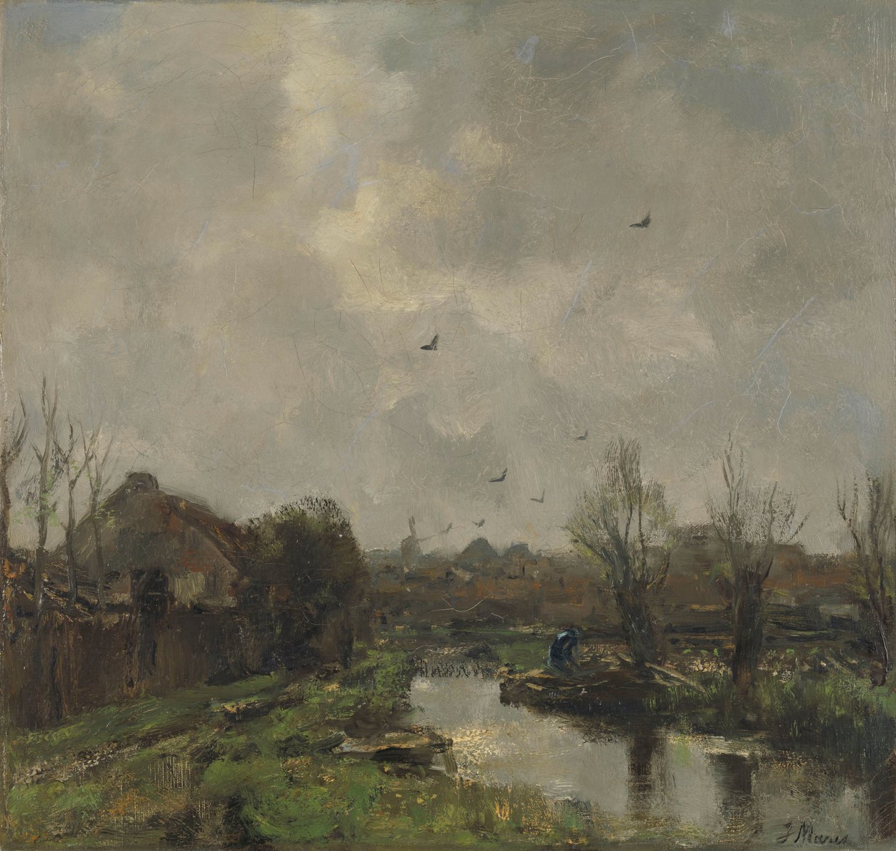 Táj Hága közelében alkotó: Jacob Maris