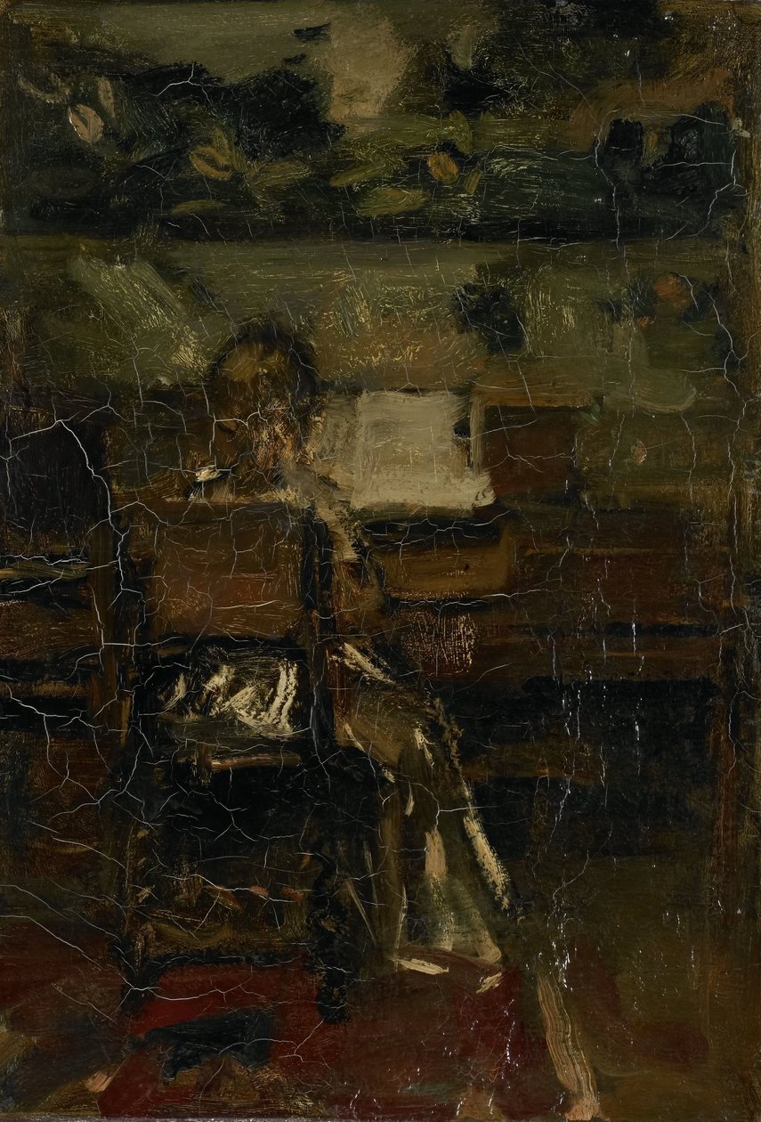 Lány a zongoránál alkotó: Jacob Maris