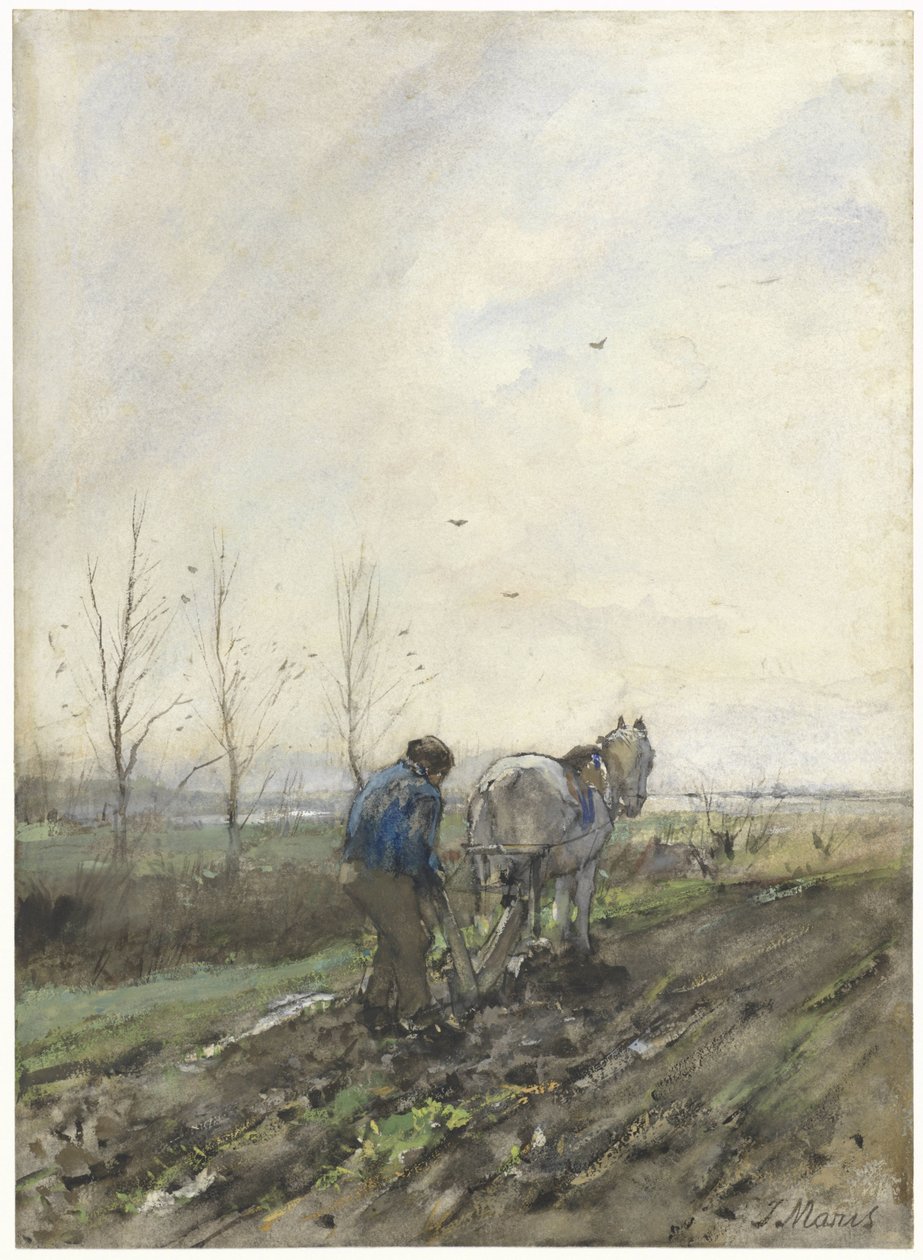 Szántó gazda alkotó: Jacob Maris