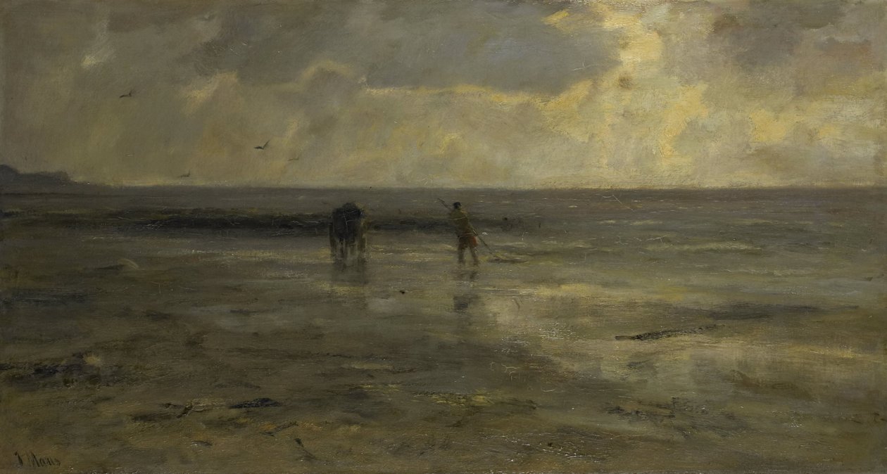 Strand éjszaka alkotó: Jacob Maris