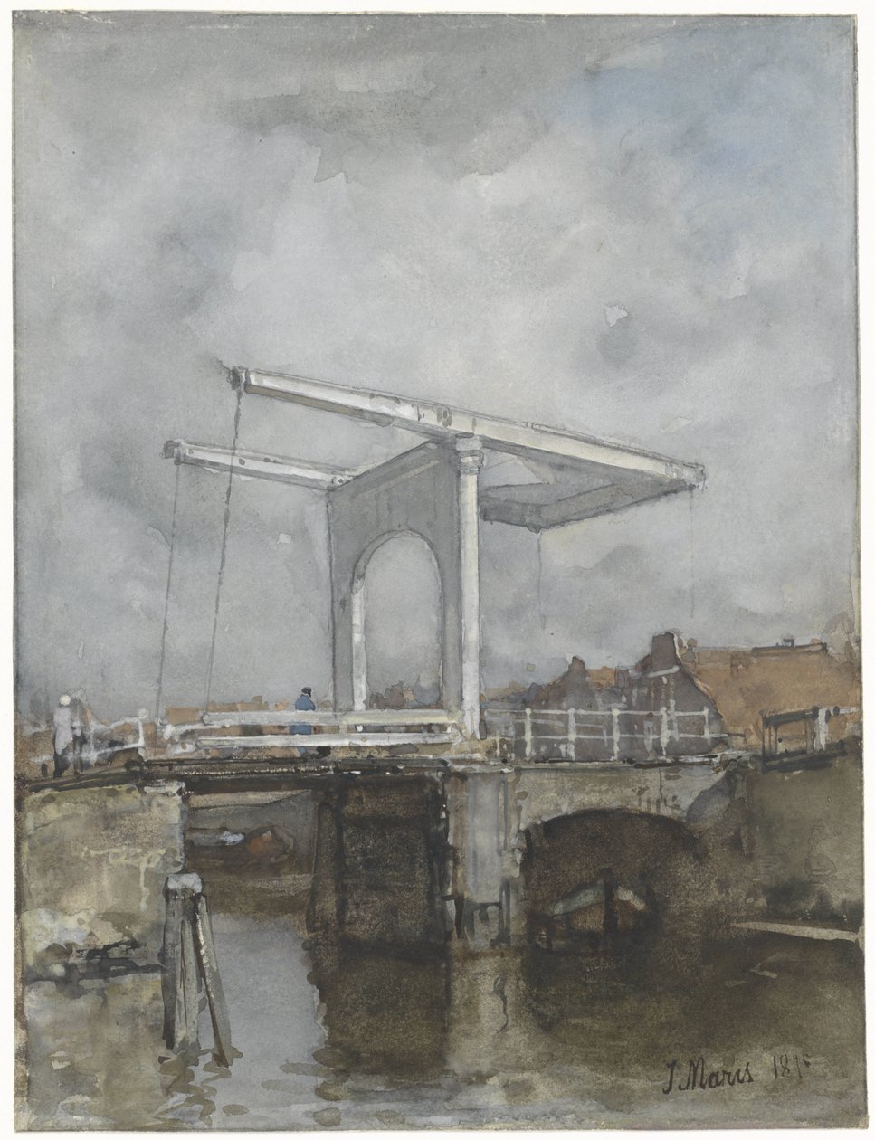 A felvonóhíd alkotó: Jacob Maris