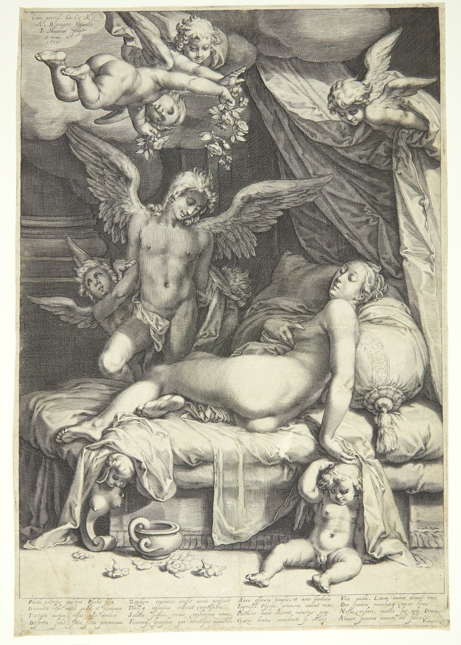 Ámor és Psyche alkotó: Jacob Matham