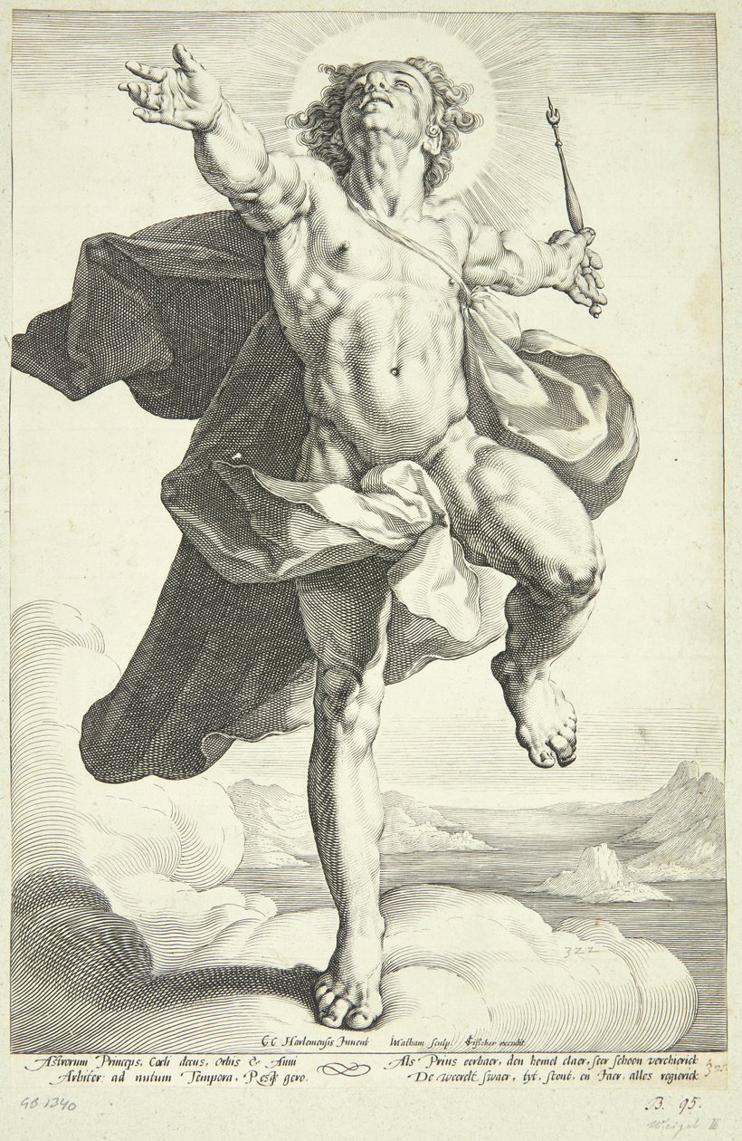 Apollo mint Sol alkotó: Jacob Matham