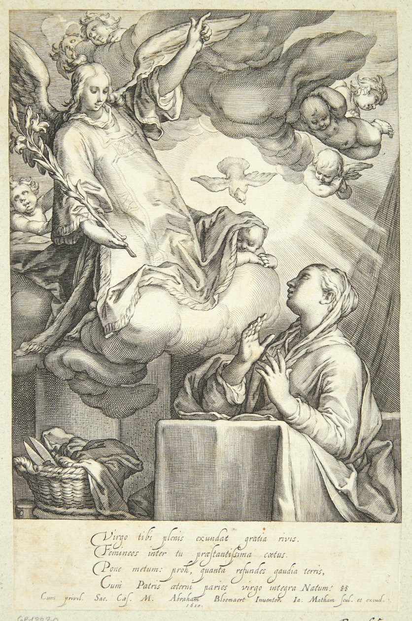 A bejelentés alkotó: Jacob Matham