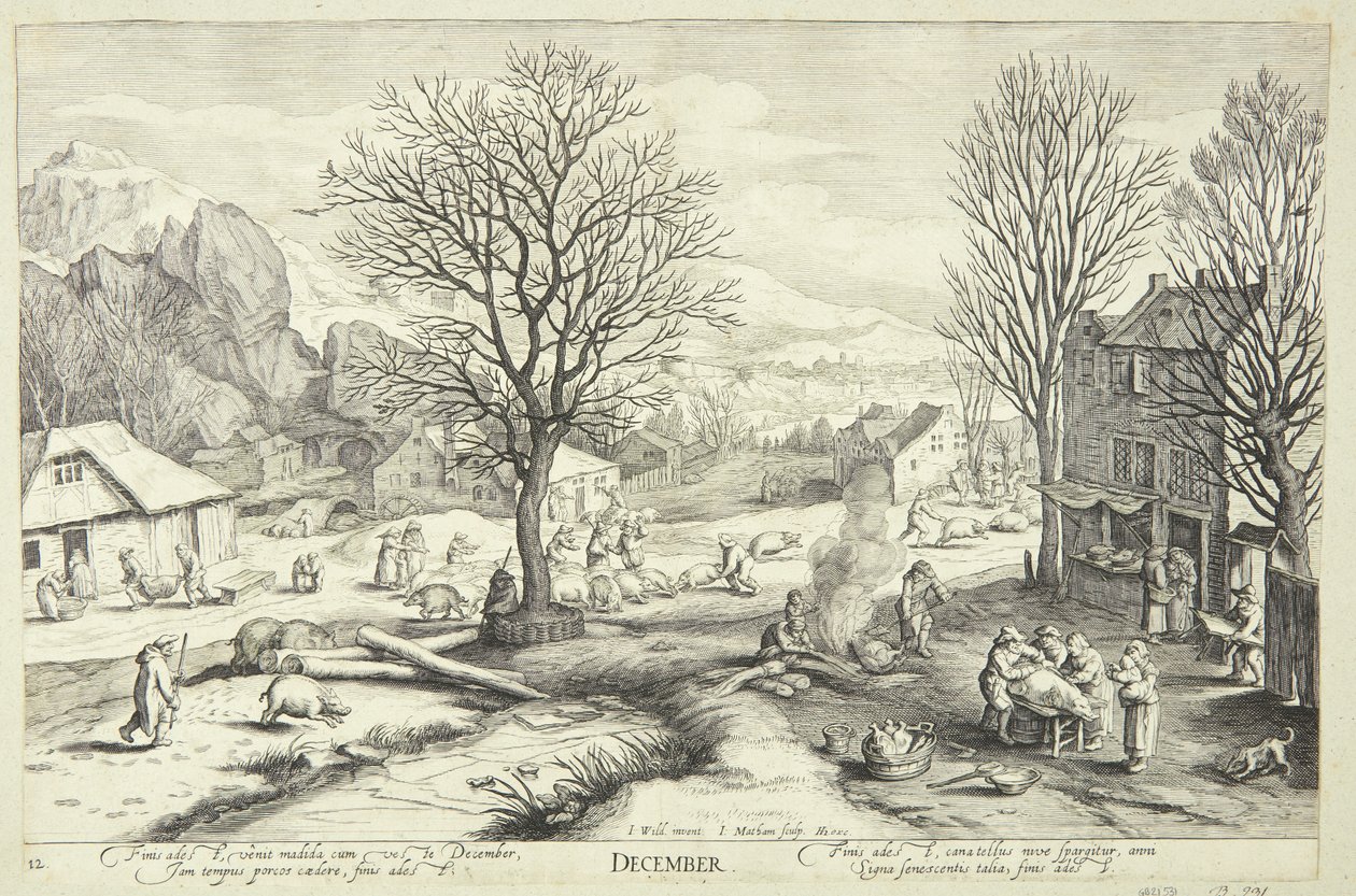 december alkotó: Jacob Matham