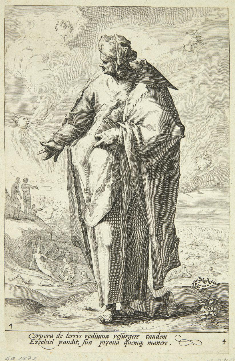 Ezékiel alkotó: Jacob Matham