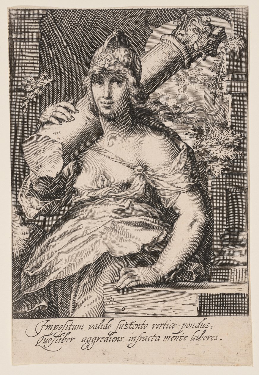 Erősség, A hét erényből alkotó: Jacob Matham