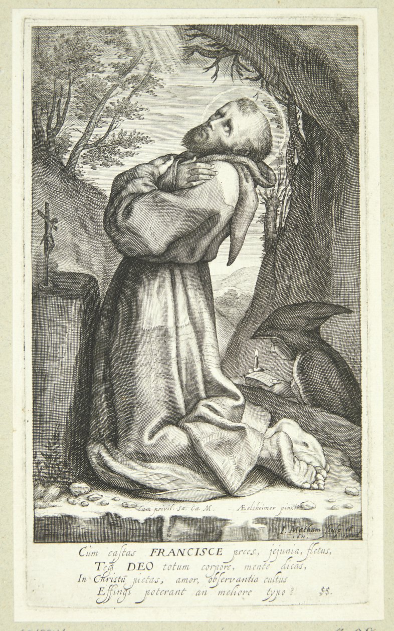 Assisi Ferenc alkotó: Jacob Matham