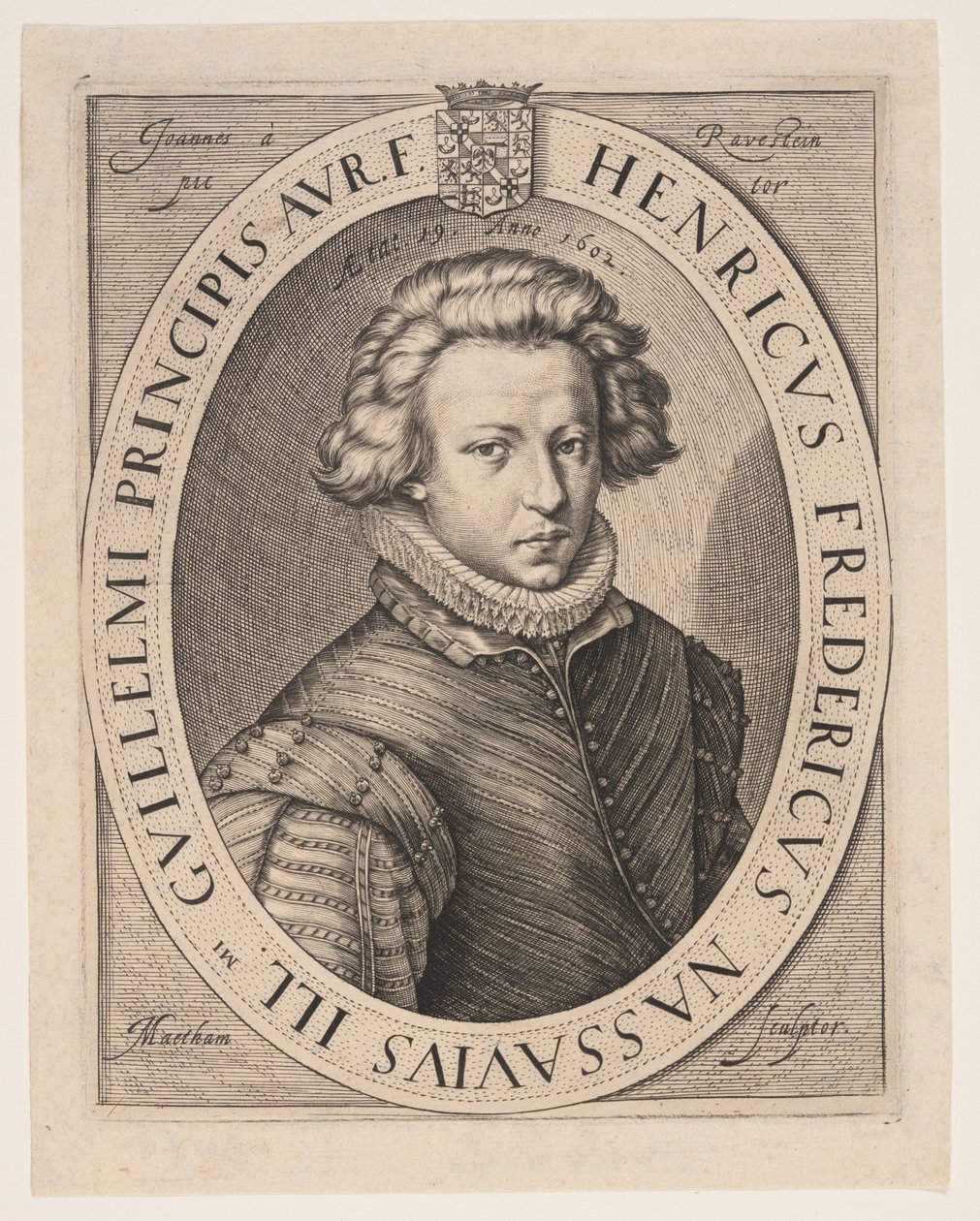 Frederik Hendrik, narancs herceg alkotó: Jacob Matham