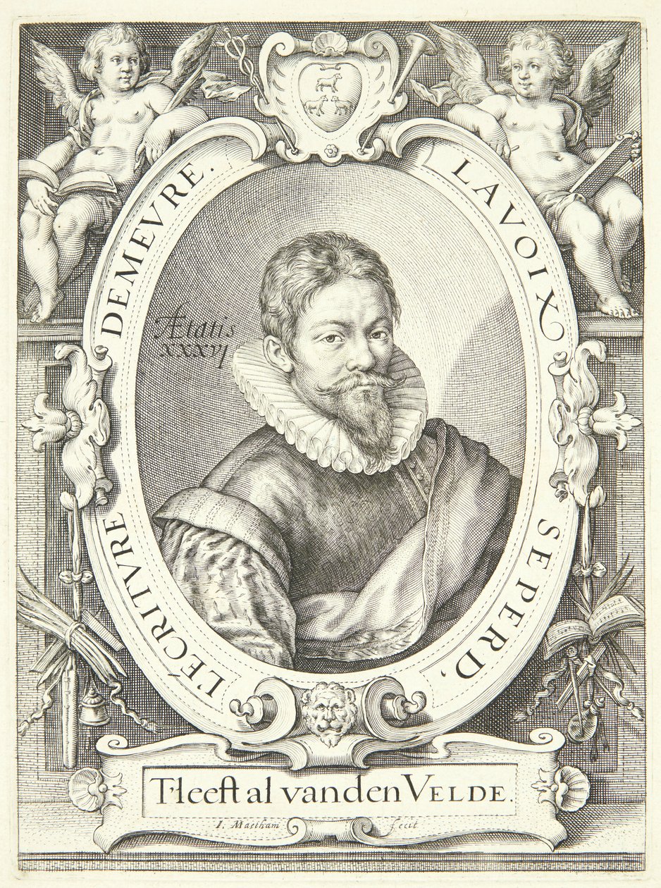 Jan van de Velde az idősebb alkotó: Jacob Matham