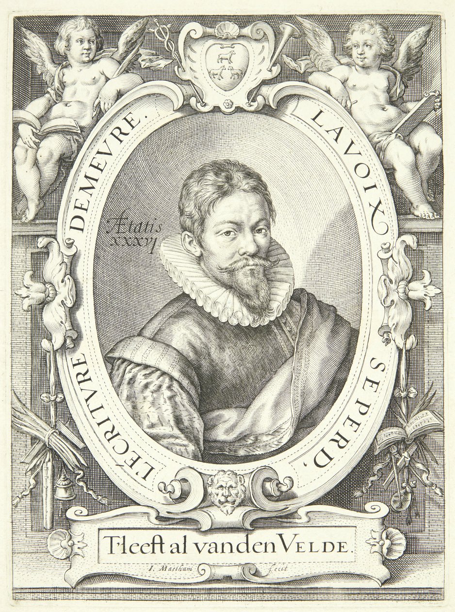 Jan van de Velde az idősebb alkotó: Jacob Matham