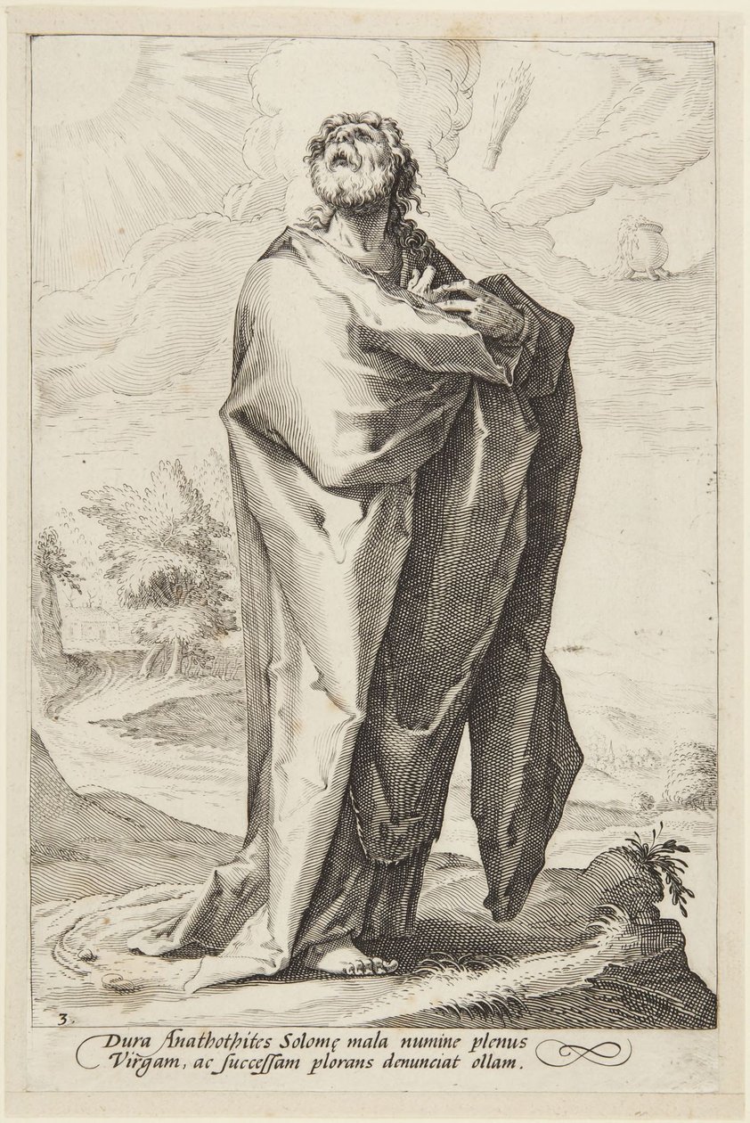 Jeremiás alkotó: Jacob Matham