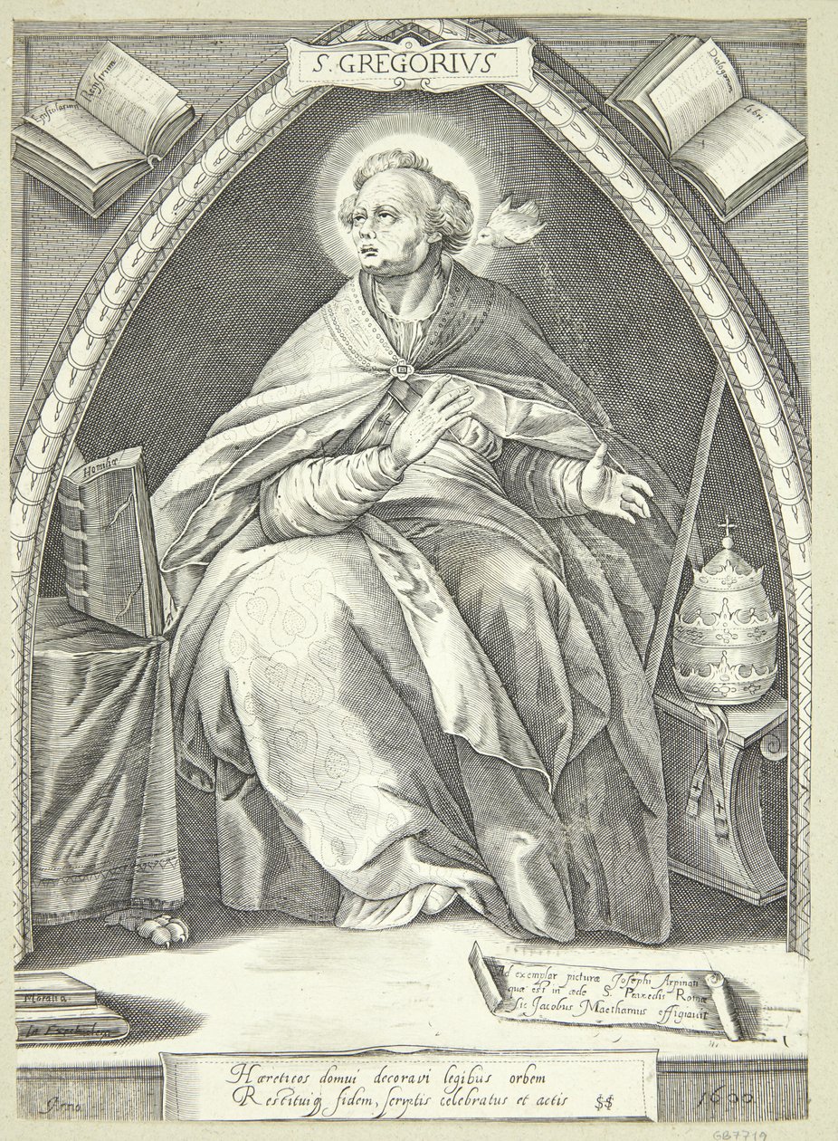 Az egyházatyák alkotó: Jacob Matham