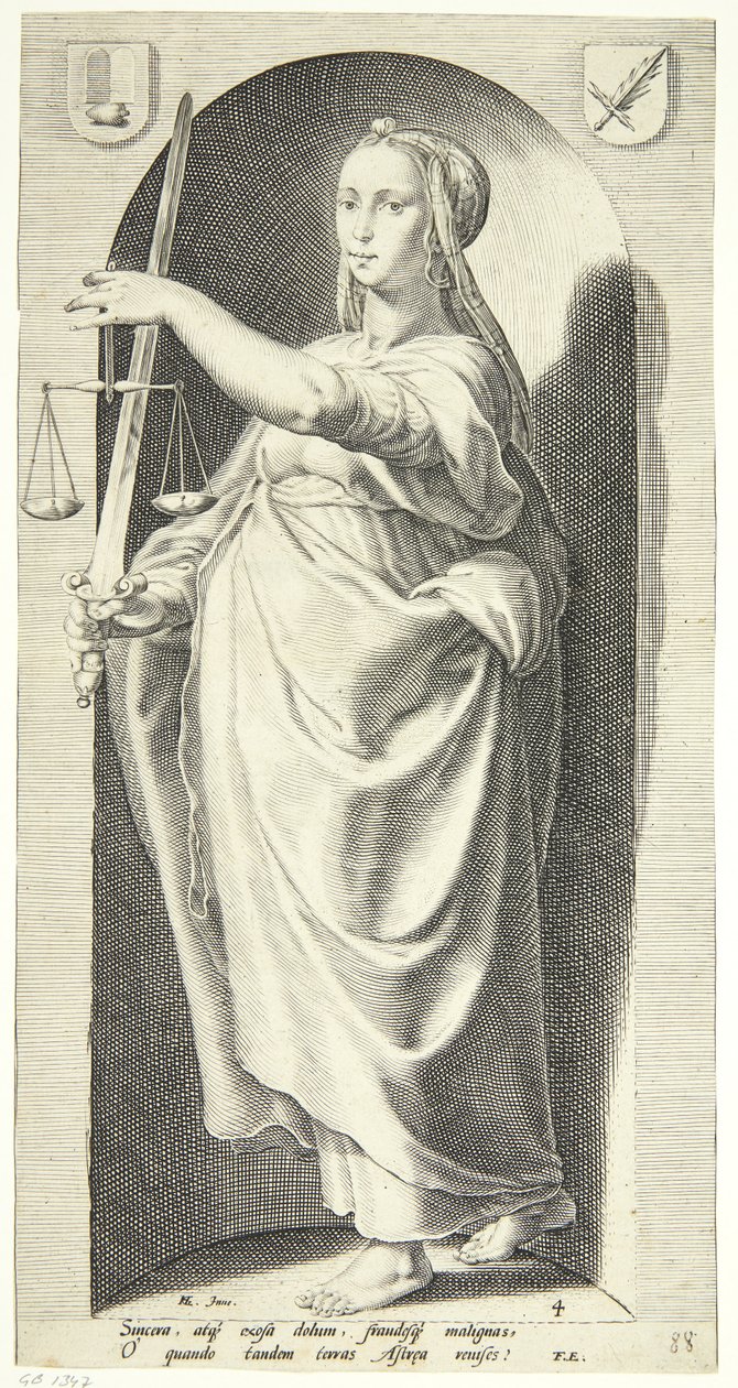 Igazságszolgáltatás alkotó: Jacob Matham