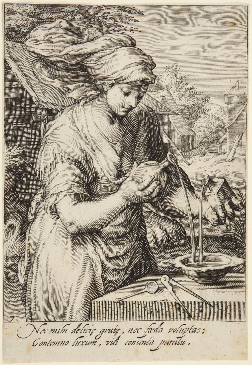 Mértékletesség alkotó: Jacob Matham