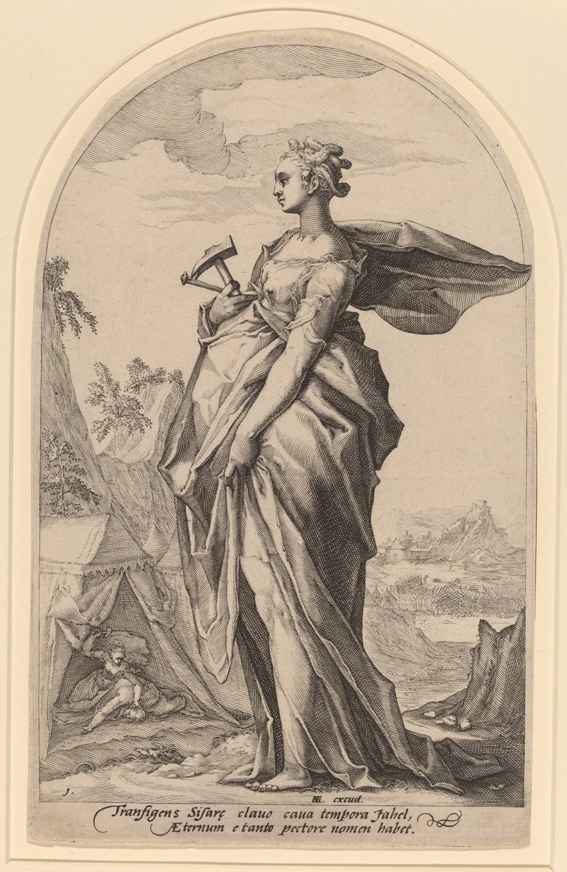 Börtön és nővér alkotó: Jacob Matham after Hendrik Goltzius