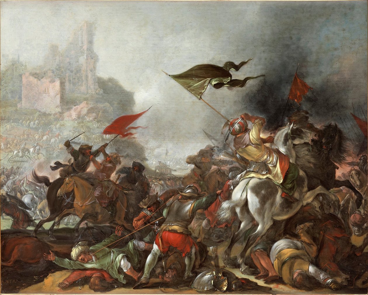 A török háború alkotó: Jacob Matthias Weyer