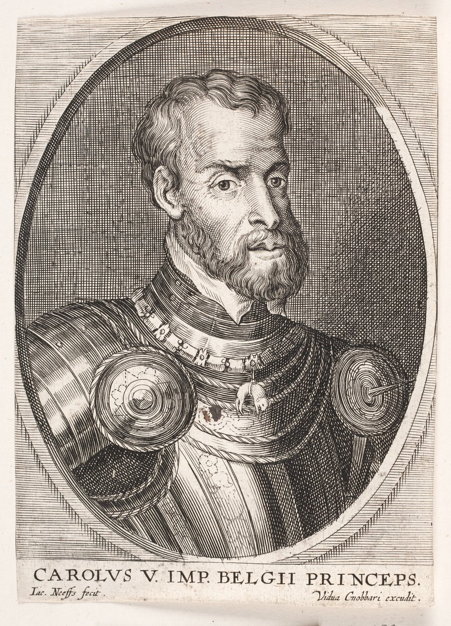 V. Károly császár alkotó: Jacob Neefs