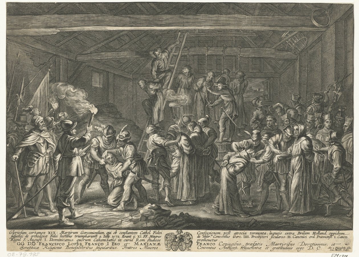 Gorkum vértanúi, 1572 alkotó: Jacob Neefs