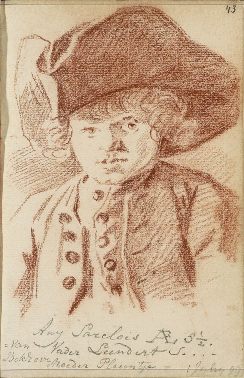 Ary Sarelois portréja alkotó: Jacob Perkois