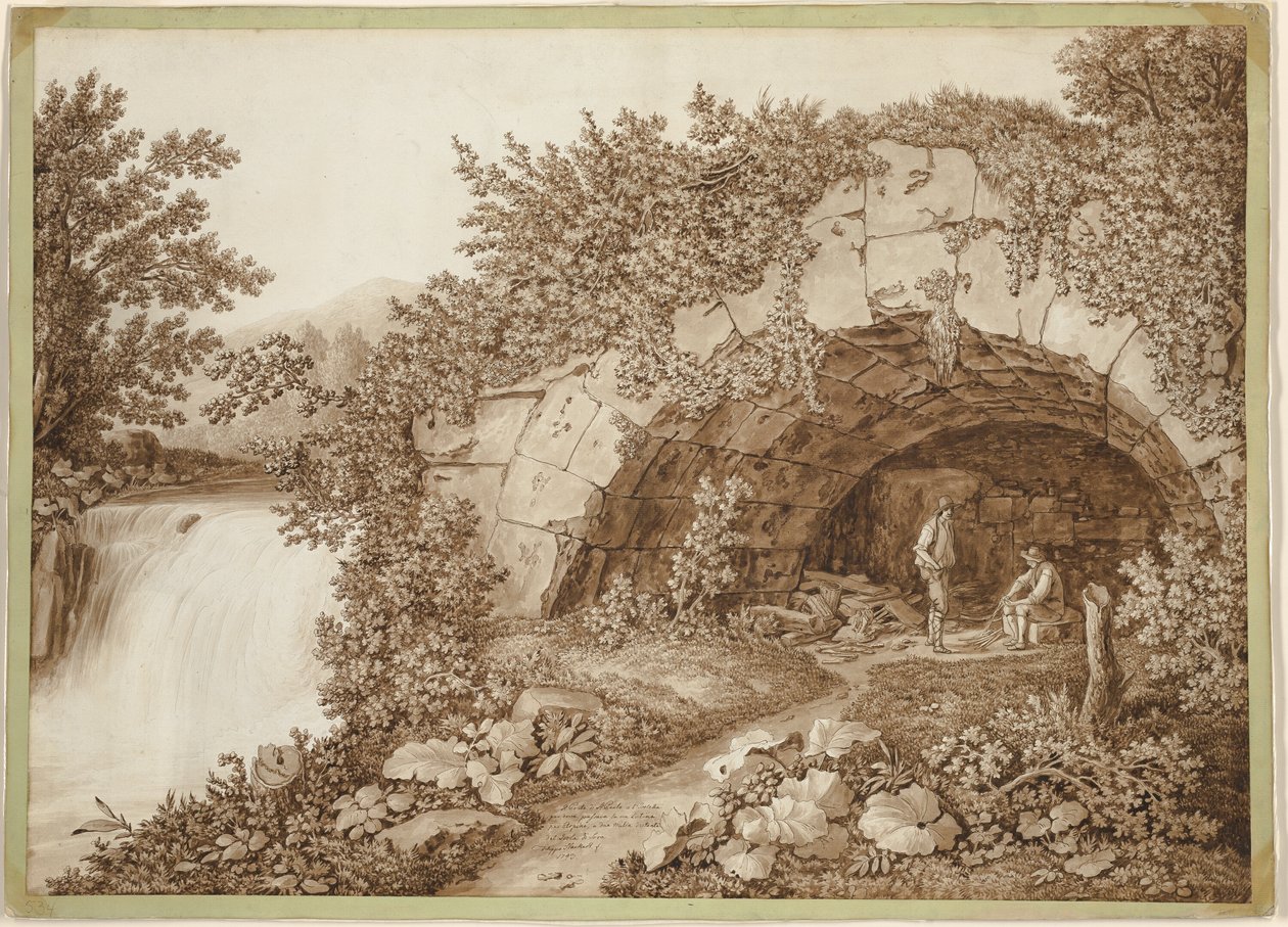 A San Paolo híd alkotó: Jacob Philipp Hackert