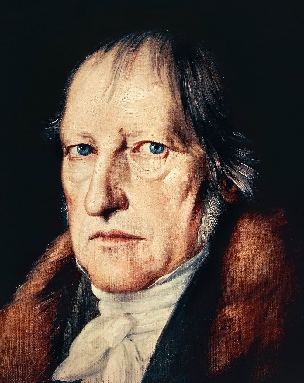 Georg Wilhelm Friedrich Hegel portréja alkotó: Jacob Schlesinger