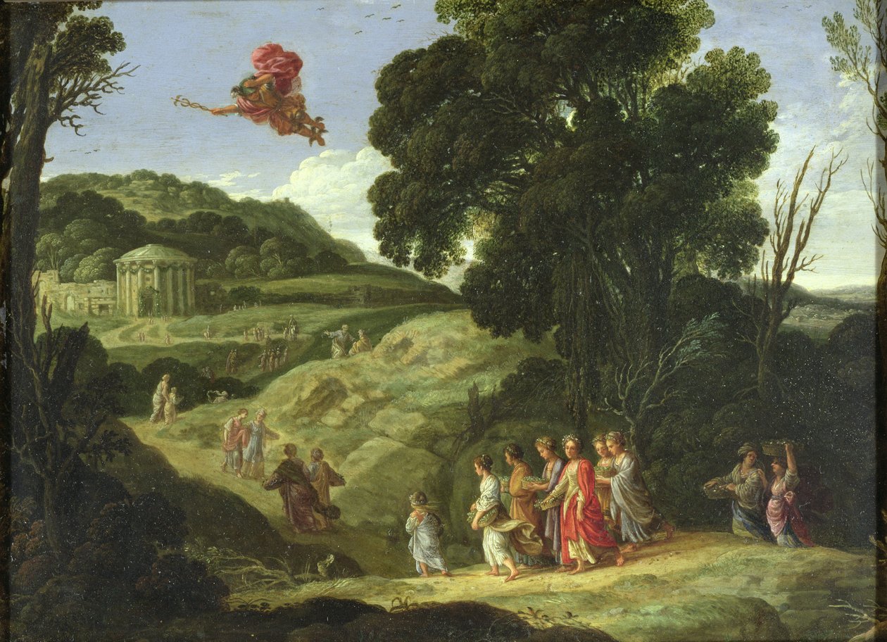 Merkúr és Herse, 1605-2008 körül alkotó: Jacob Symonsz Pynas or Pinas