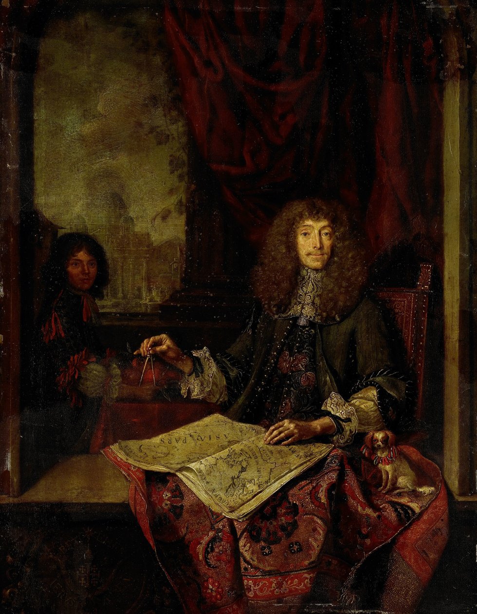 Carel Quina (1622-89), a Szent Sír lovagja és Ázsia amszterdami születésű felfedezője portréja alkotó: Jacob Toorenvliet