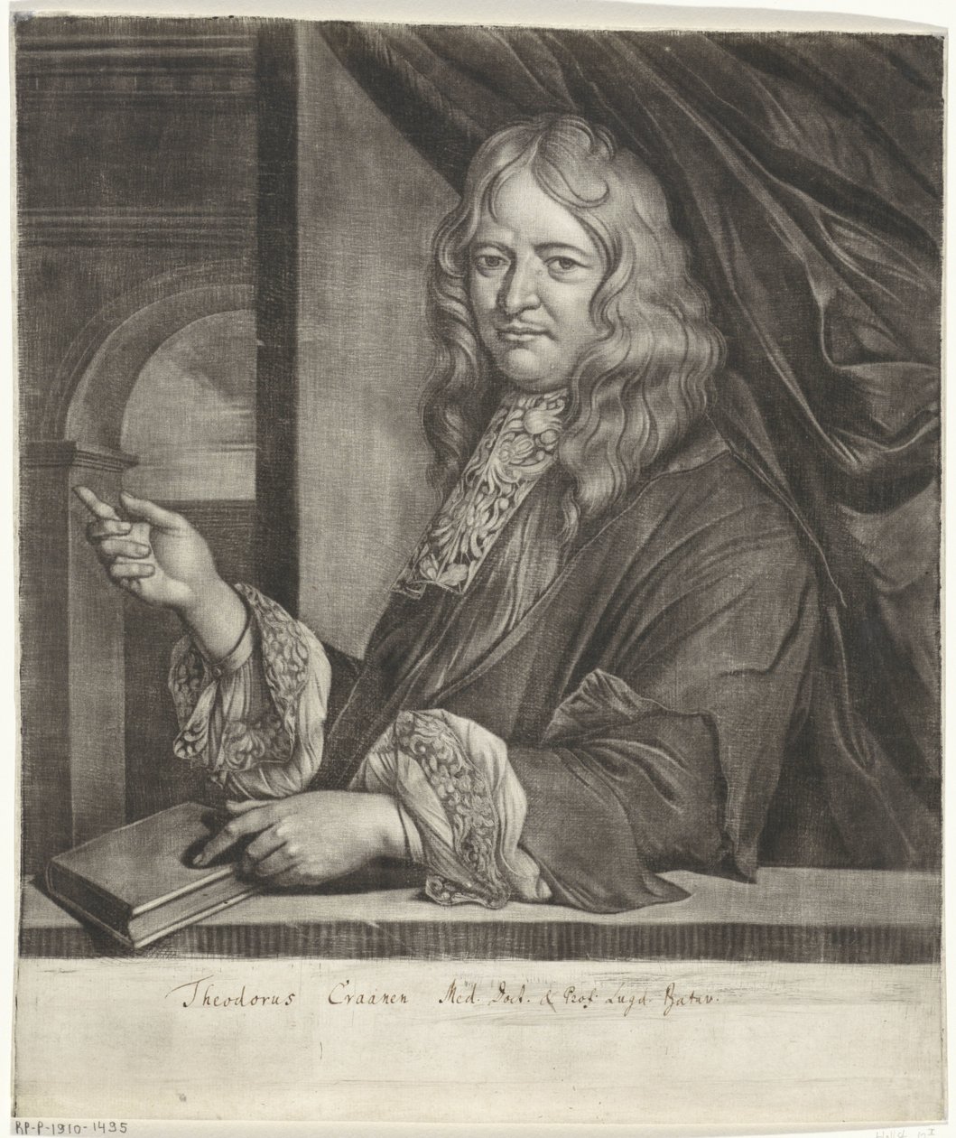 Theodorus Craanen portréja alkotó: Jacob Toorenvliet