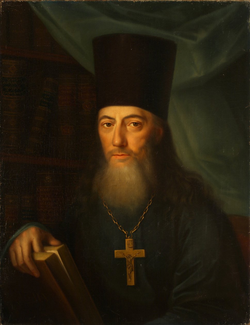 Ioann Ioannovich Krasovsky író portréja 1746-1811, 1819 alkotó: Jacob Zalessky