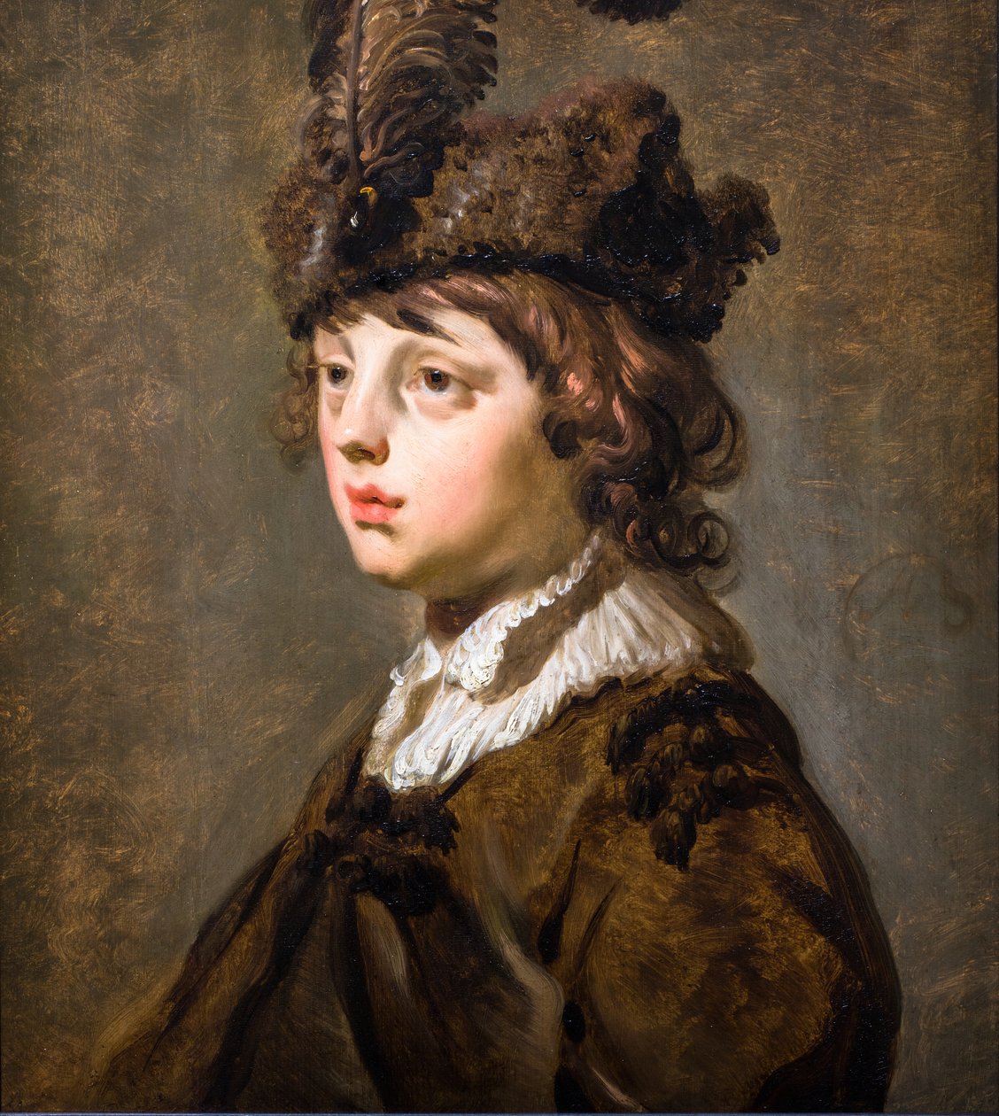 Fiatal fiú barettben, v alkotó: Jacob de Backer