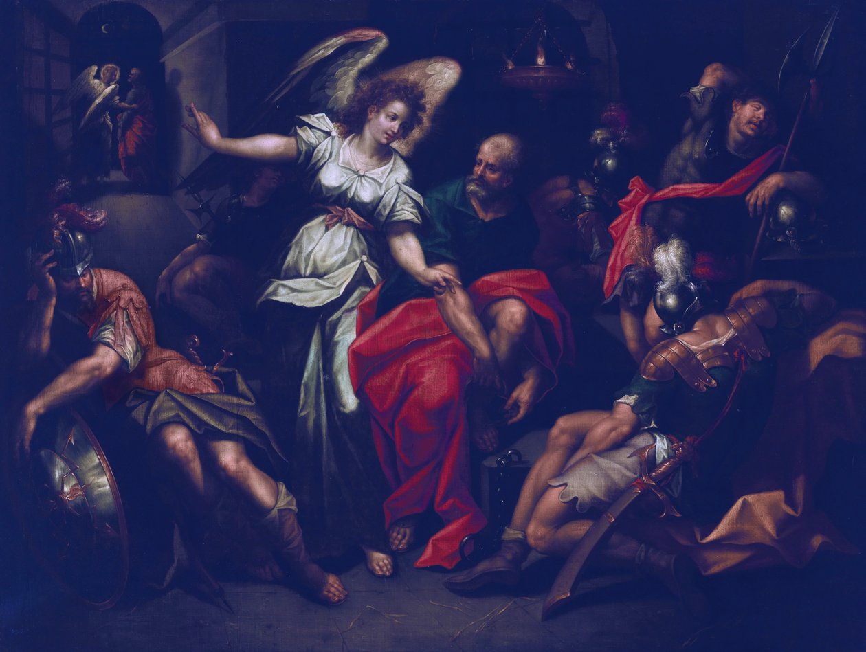 Szent Péter felszabadítása alkotó: Jacob de Backer