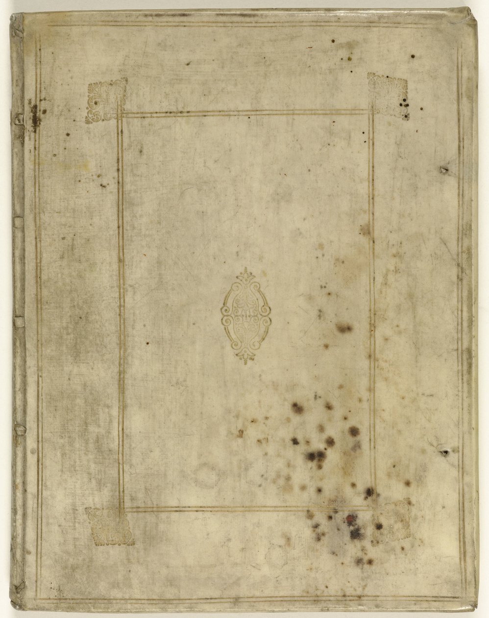 Album egy sor kézzel színezett nyomattal Krisztus szenvedéséről Krisztus szenvedése (sorozat címe) alkotó: Jacob de Gheyn (II)